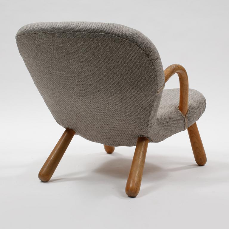 FÅTÖLJ, "Clam Chair" / "Muslinge", Philip Arctander, tillskriven, 1900-talets mitt.