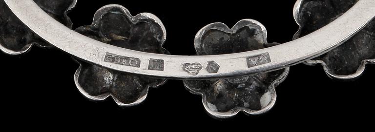 PARTI SILVER, 3 delar, bla Åke Strömdahl, 1958. Totalvikt 130g.