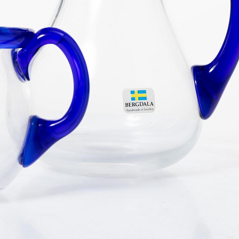 Glasservis, 23 delar, Bergdala, Sverige, 1900-talets senare del.