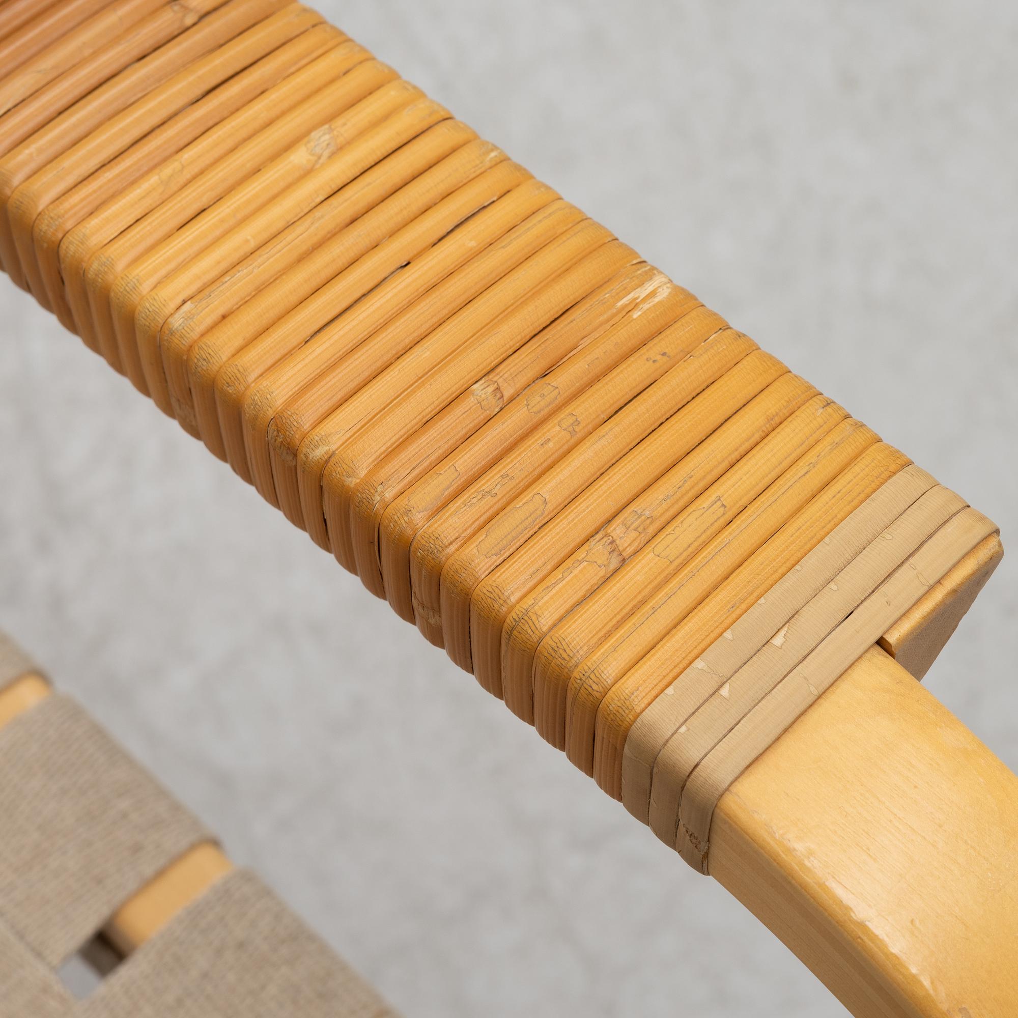 Alvar Aalto, Armchairs, 4 pcs, model 45, Artek, Finland.