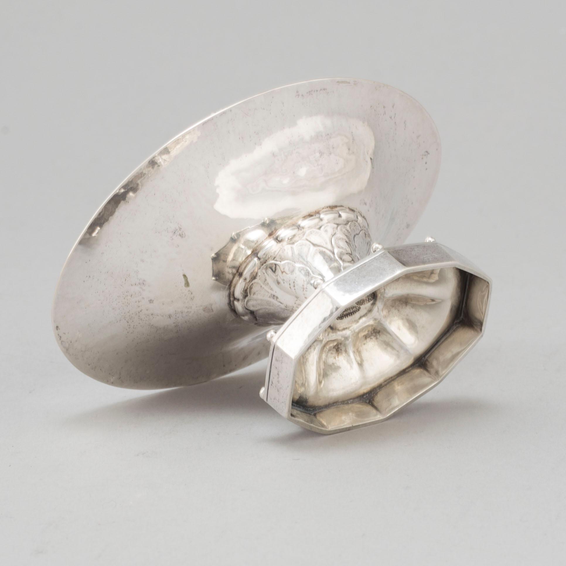 GEORG JENSEN, a silver bowl, Copenhagen, Denmark 1919, model nr 42, designed by Johan Rohde.