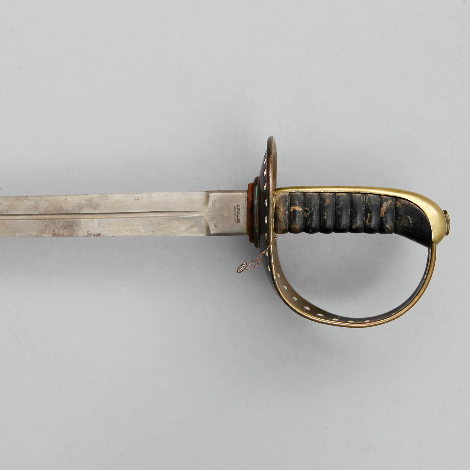 SABEL, m/1893, för kavalleriet.