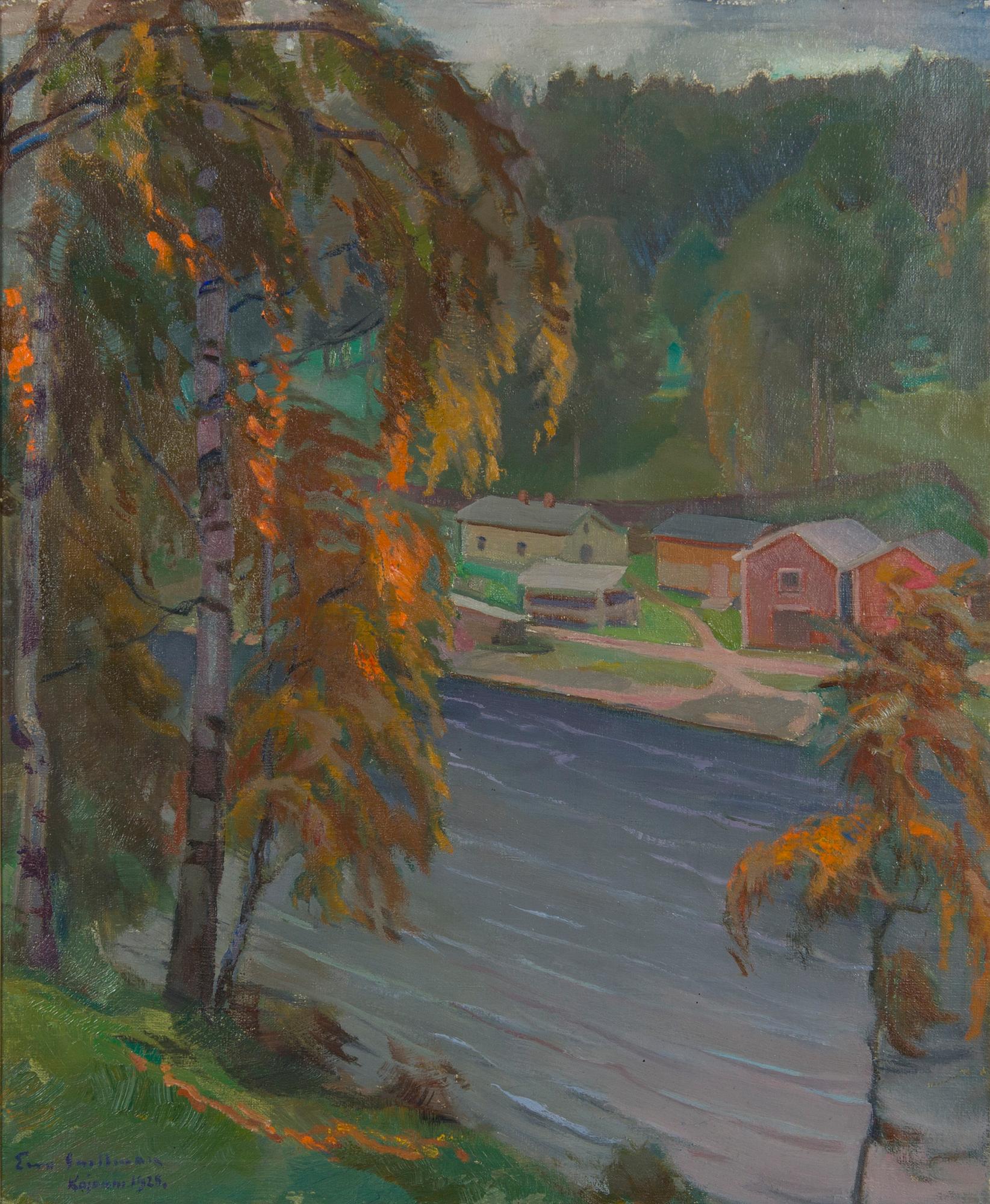 Eero Snellman, Näkymä Kajaanista.