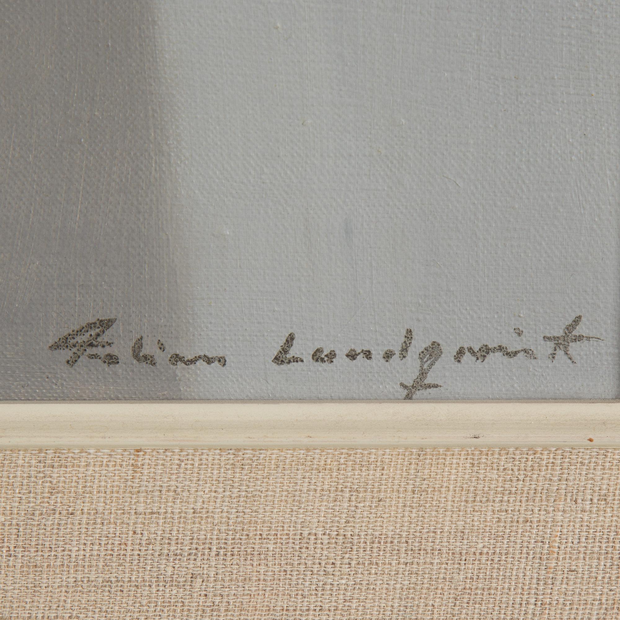 FABIAN LUNDQVIST, oil on canvas, signed.