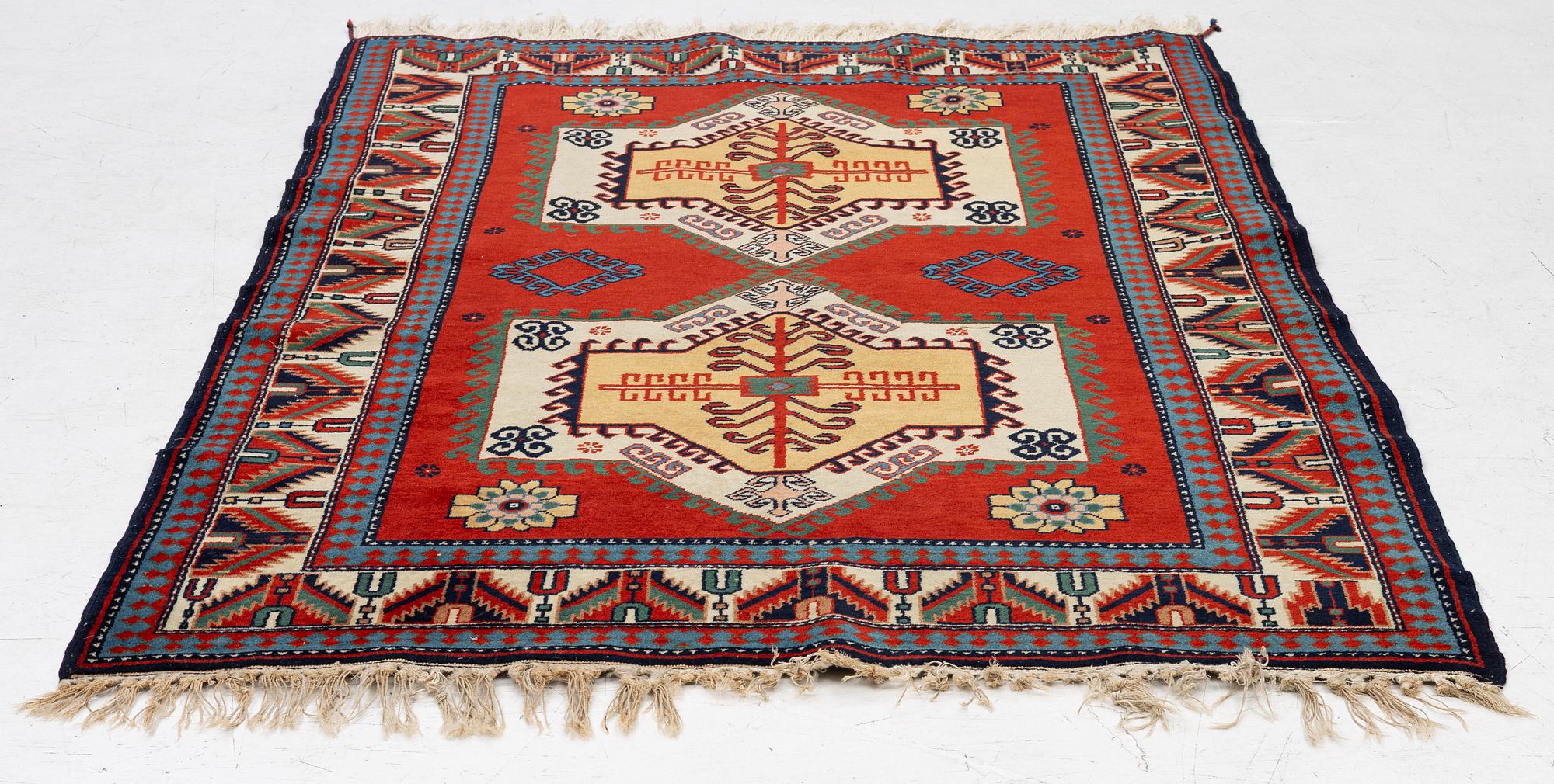 Matta, Kazak  ca 190 x 125 cm.