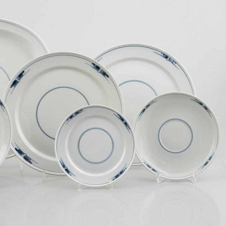 Gertrud Vasegaard, a 136-piece dinner service, 'Gemina', Royal Copenhagen, Denmark.