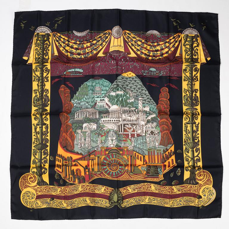 Hermès, scarf, "L'Atlantide".