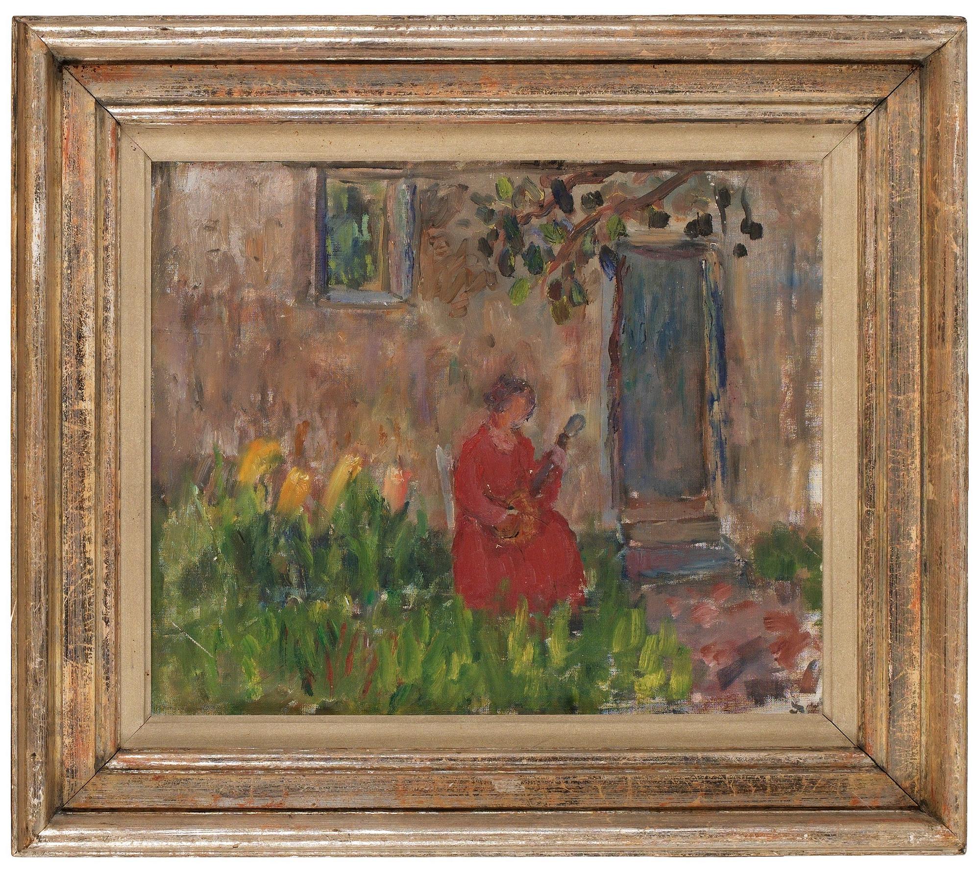 Ivan Ivarson, Girl with intrument.