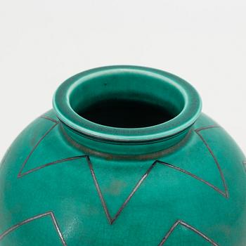 Wilhelm Kåge, an "Argenta" stoneware vase,