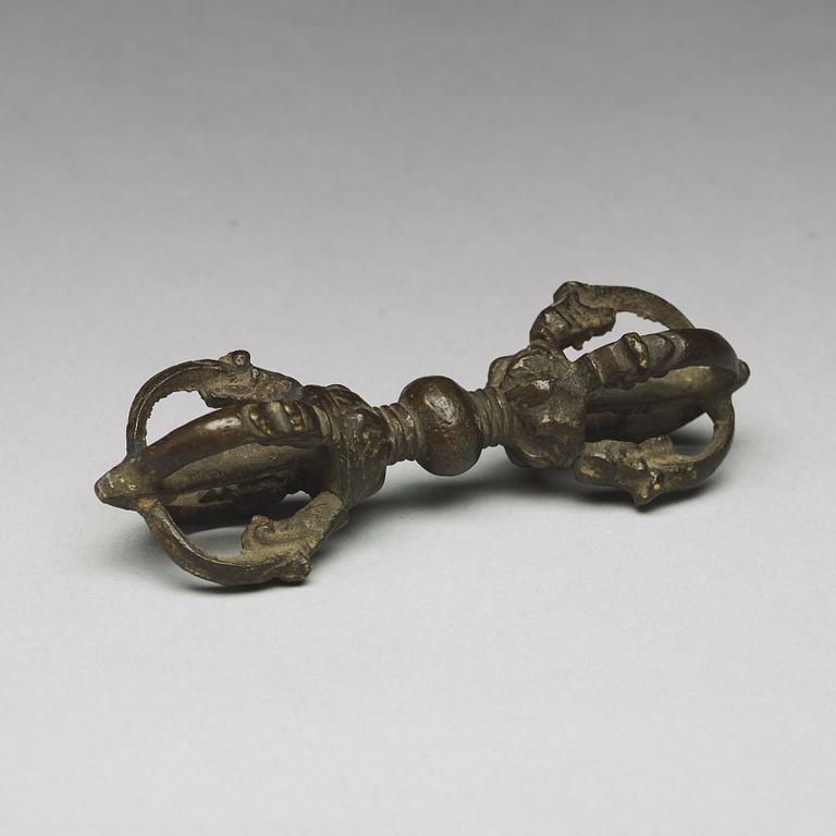 VAJRA, brons. Tibet, 1800-tal.