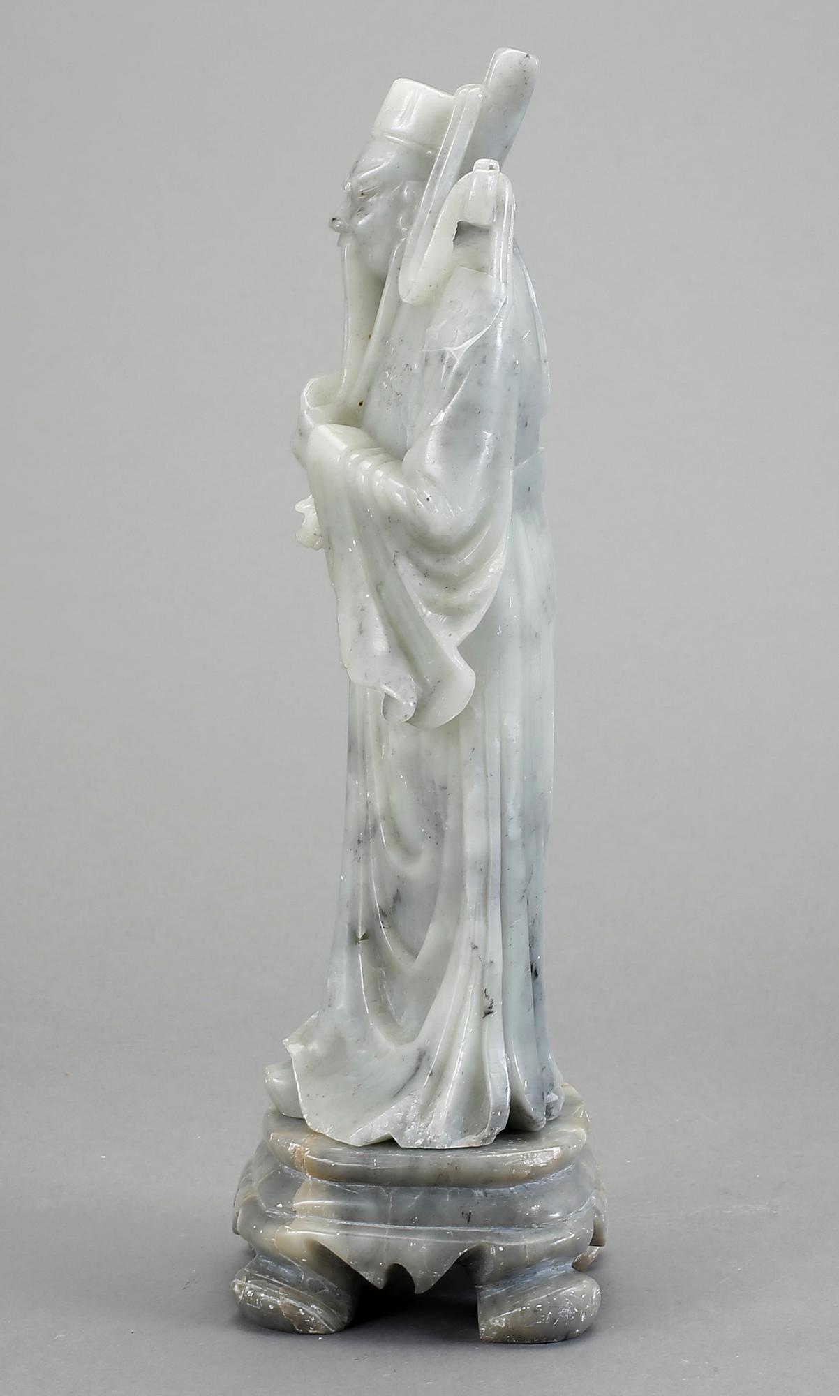 FIGURIN, sten/nefrit, Orientalisk.