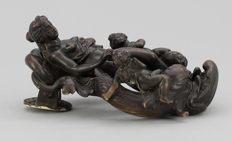 DÖRRKLÄPP. Italien 1700/1800-tal. Efter modell av Tiziano Aspetti (1559-1606).