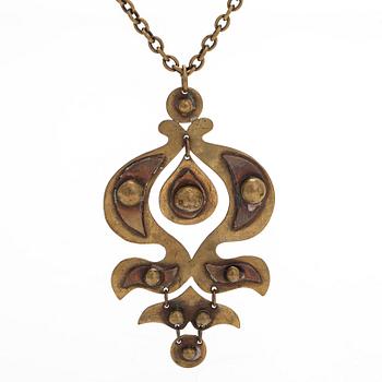 Seppo Tamminen, halssmycken, 3 st, brons,