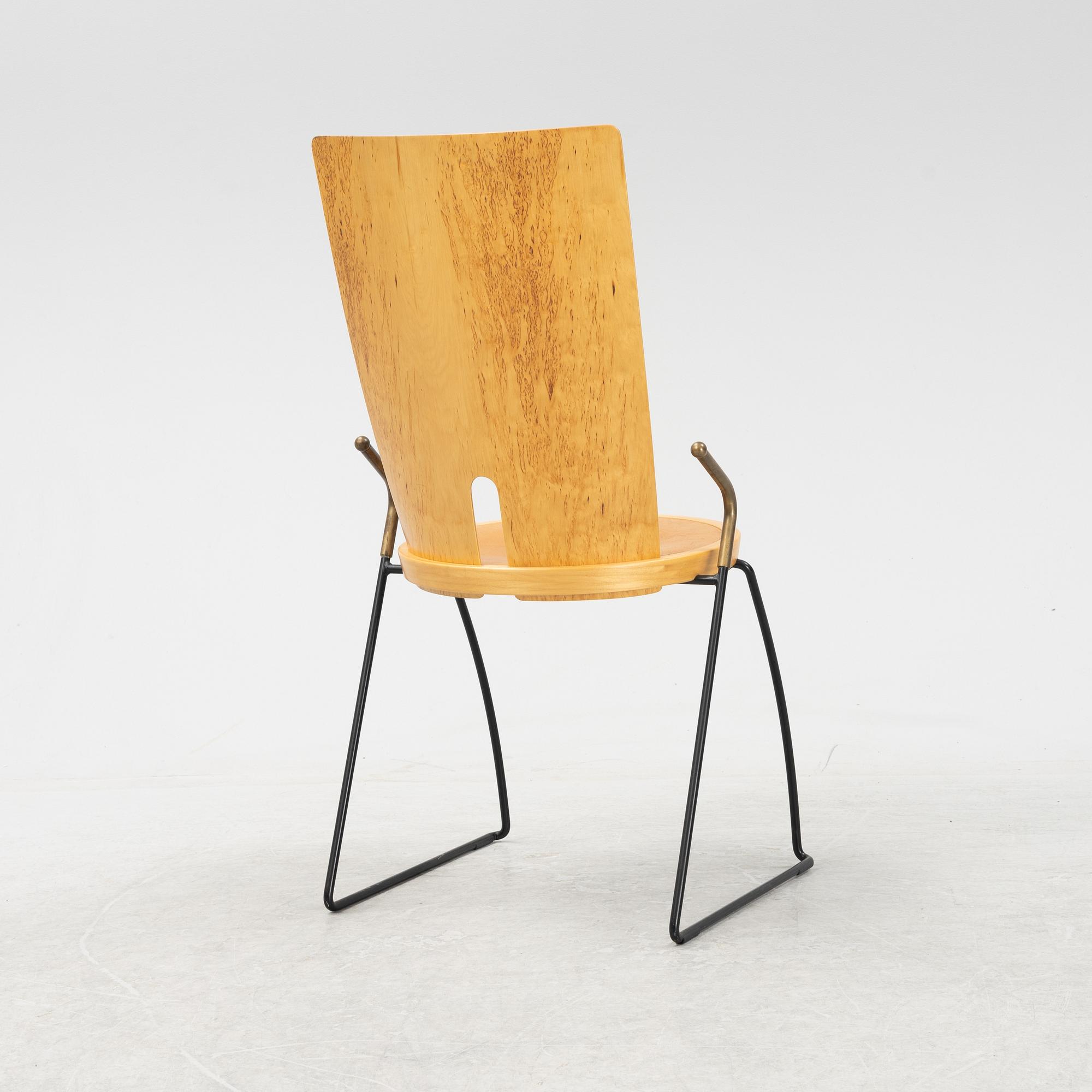 Börge Lindau, a birch 'Suellen-Masur' ed. 1/3, prototype, Blå Station, 1990.