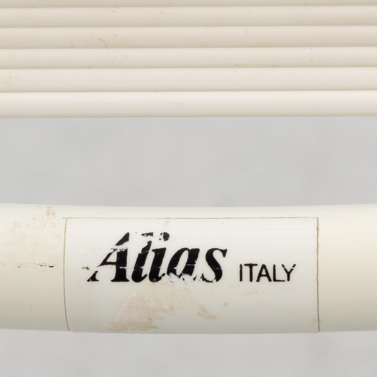 Giandomenico Belotti, four 'Spaghetti Chair' bar stools, Fly Line, Italy 1970s.
