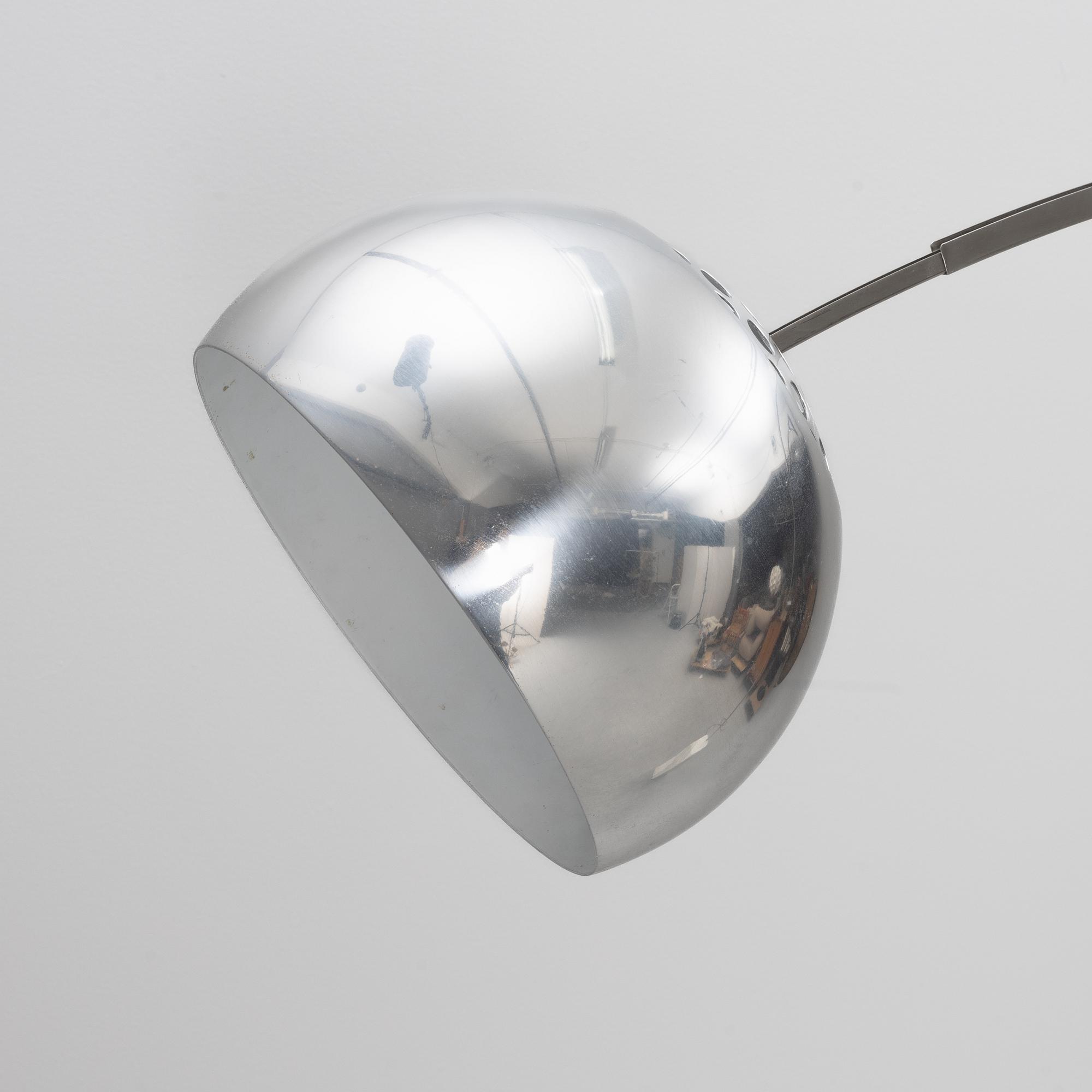 Achille Castiglioni, Pier Giacomo Castiglioni, floor lamp, "Arco", Flos.