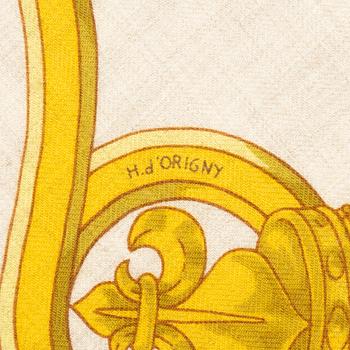 Hermès, sjal, "Cavalcadour".