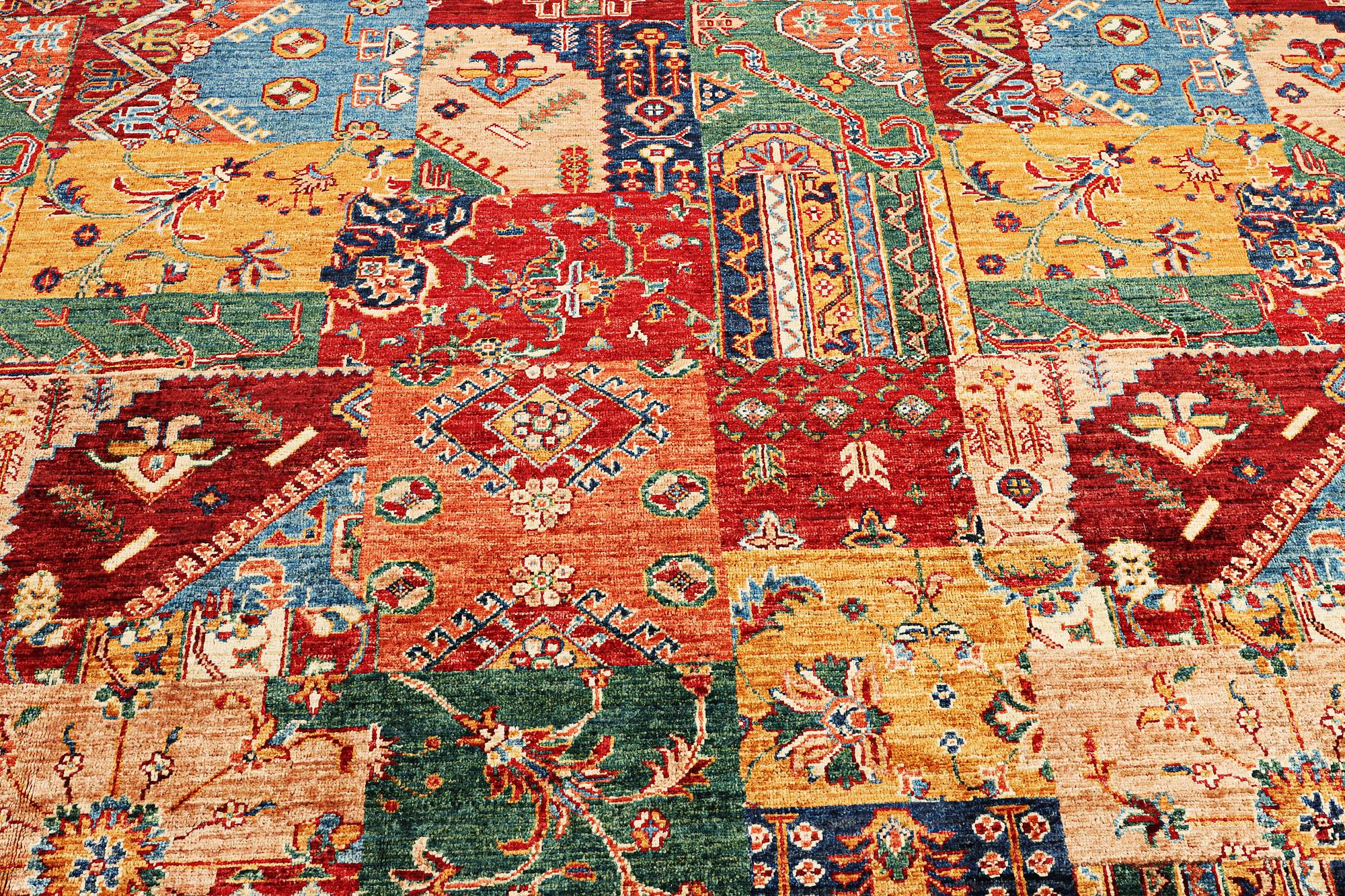 A Kazak carpet, c. 296 x 209 cm.