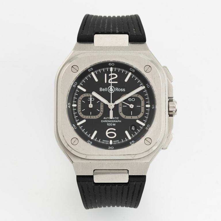Bell & Ross, BR05, chronograph, wristwatch, 42 mm.