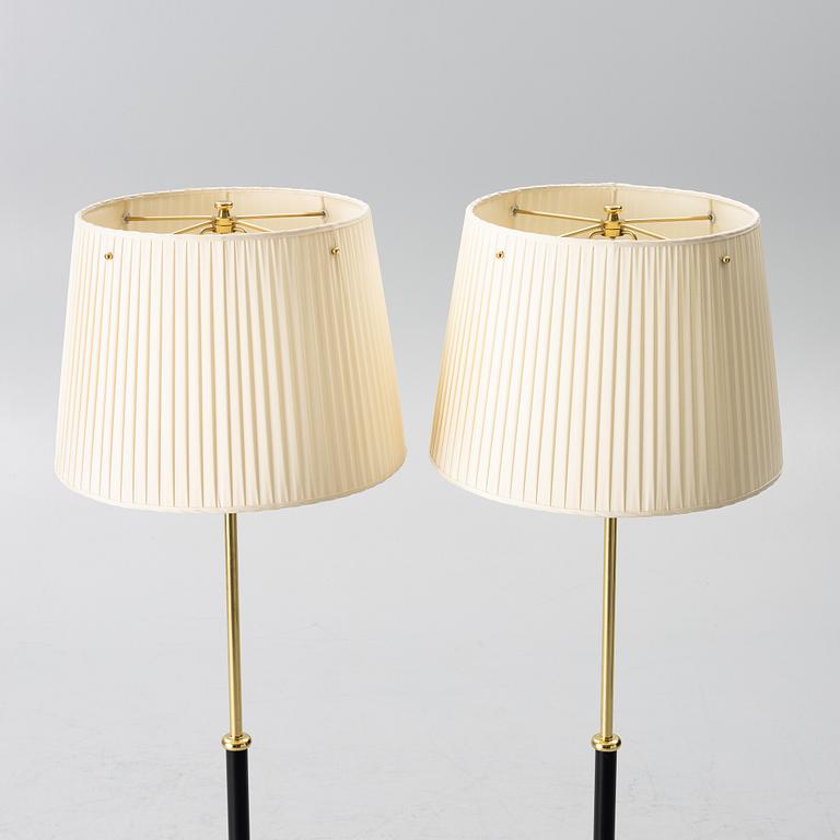 Josef Frank, a pair of model G2564 floor lamps, Svenskt Tenn.