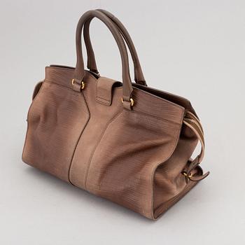 Yves Saint Laurent, an embossed leather 'Medium Cabas Chyc Bag'.