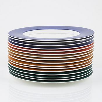 Tallrikar, 16 st, "Plus", Rörstrand.