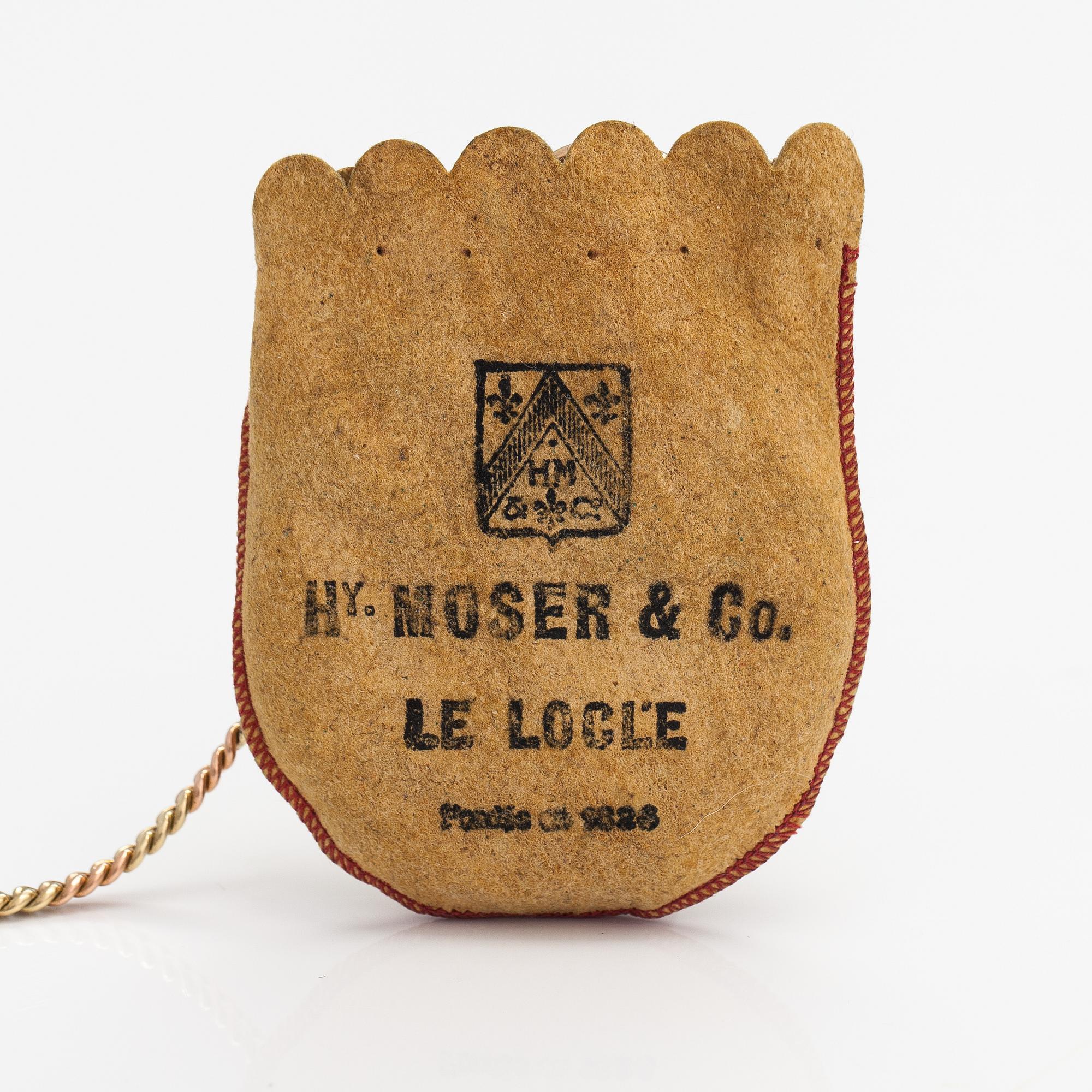 Hy. Moser & Cie, fickur, 50 mm.