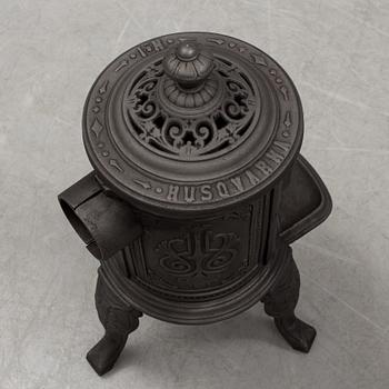 KAMIN, gjutjärn, Husqvarna No 1, 1900-talets början.