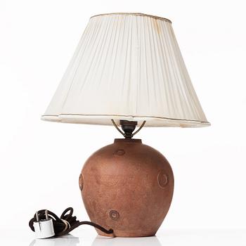 Bjerkås, bordslampa, modell "781", Göteborg, 1930-tal.