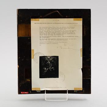 IKON, olja på pannå, Ryssland, 1800-talets andra hälft.