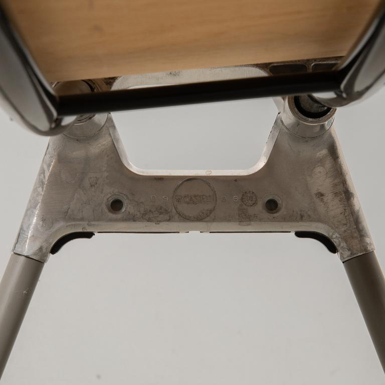 Giancarlo Piretti, Chairs 6 pcs, Castelli Italy.