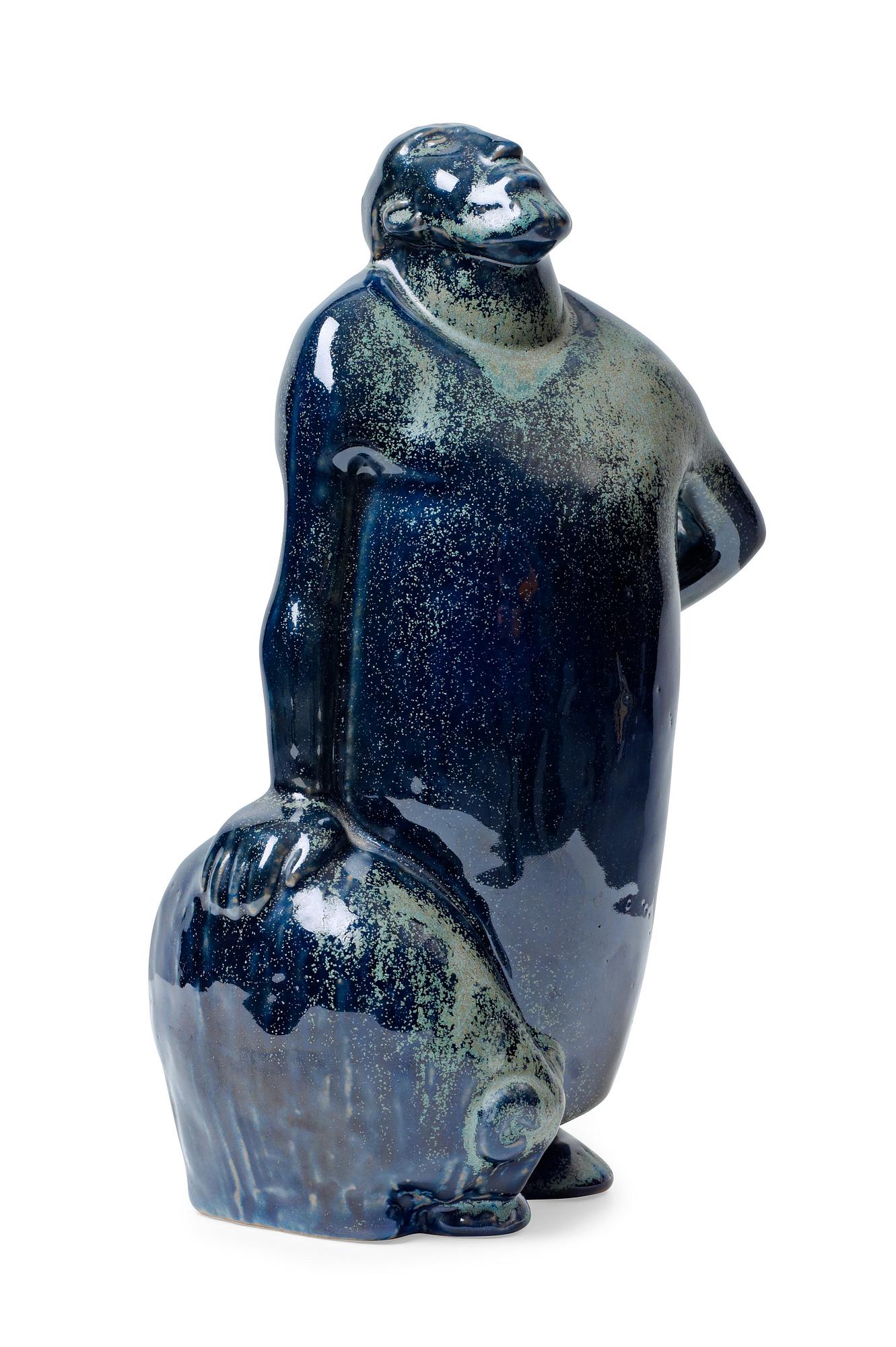 ÅKE HOLM, skulptur "Abraham och väduren", Höganäs.