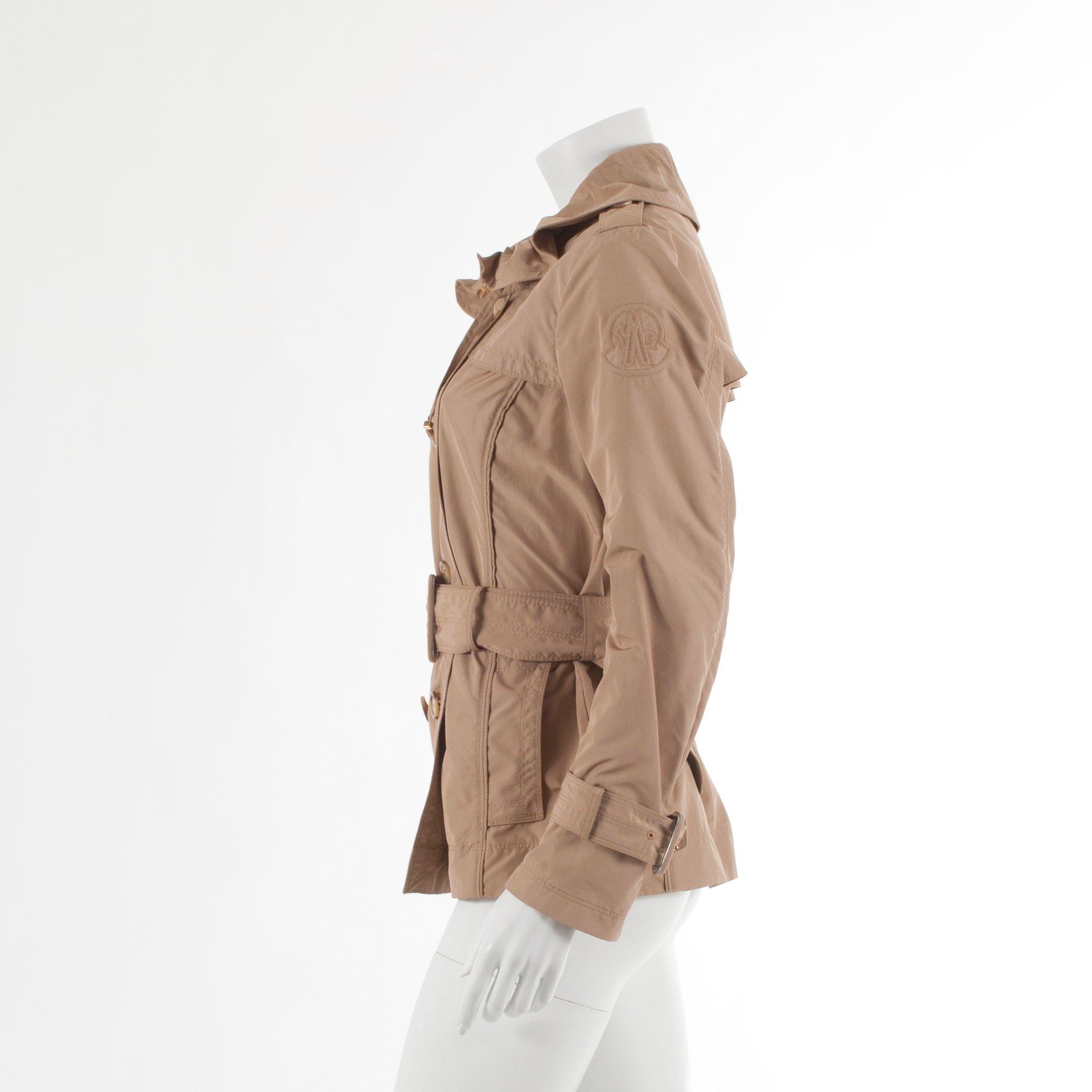 MONCLER, a beige jacket. Size 1.