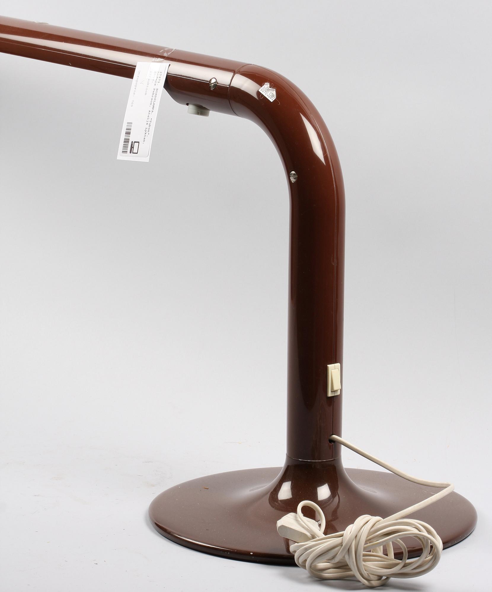 BORDSLAMPA, "Tuben", Anders Pehrson, Ateljé Lyktan, Åhus.