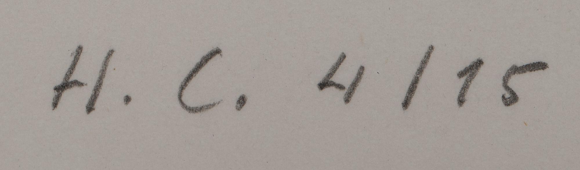 GÖRAN AUGUSTSON, färgserigrafi, signerad, numrerad H.C 4/15, och daterad -83.