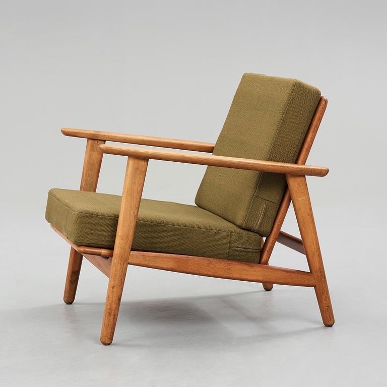 HANS J WEGNER, a "GE233" easy chair for Getama, Denmark 1960's.