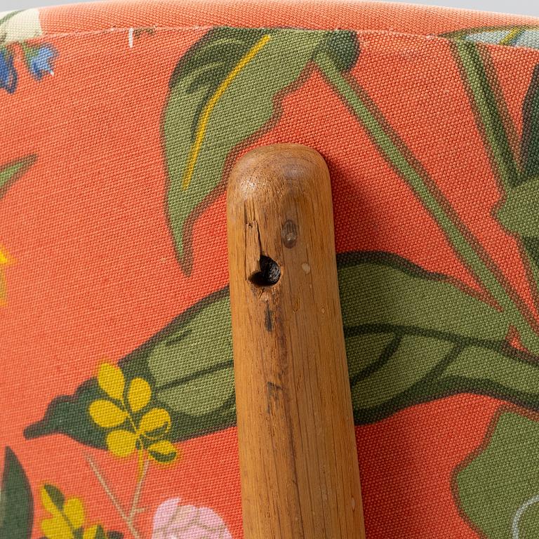 Jörgen & Nanna Ditzel, a pair of 'Kitani ND-01' armchairs, Willadsen, Vejen, Denmark, 1950s.