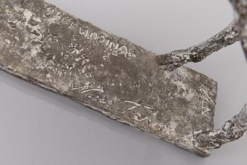 NINA TERNO, skulptur, brons, signerad och daterad Unicum 1996 och monogramsignerad NT 1/1.