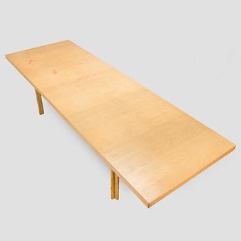 Alvar Aalto, ruokapöytä / neuvottelupöytä, malli 86, Artek, 1900-luvun loppu.