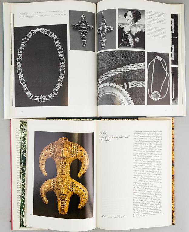 BOOKS, 7 vol. About Jewelry.