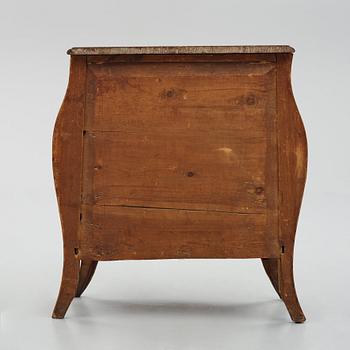 A Swedish Rococo commode, 18th century .