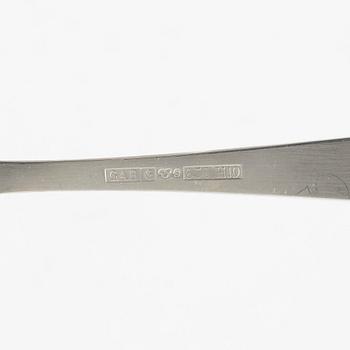 Jacob Ängman, Bestickuppsättning, 126 delar, silver, modell "Rosenholm", GAB, Eskilstuna, bl a 1979.