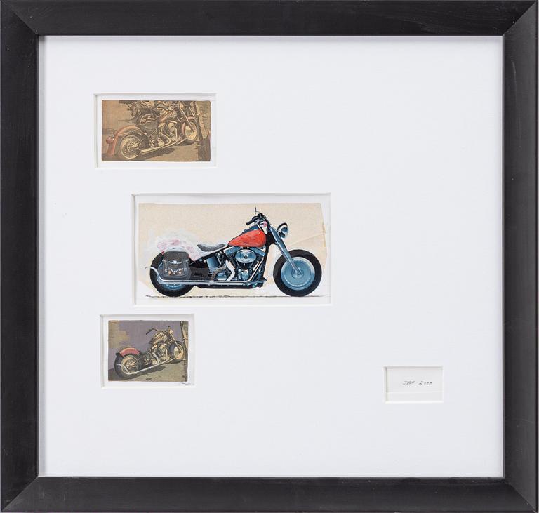 John-E Franzén, "Harley Fat Boy modifierad".