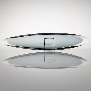 KAJ FRANCK, glasskulptur, "Lancett", signerad K. Franck, Nuutajärvi Notsjö -56.