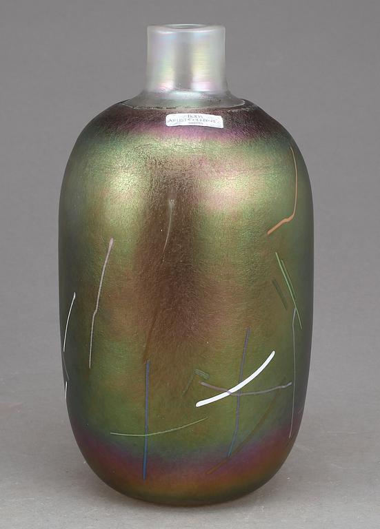 VAS, glas, Bertil Vallien, Kosta Boda. 1980-90-tal.