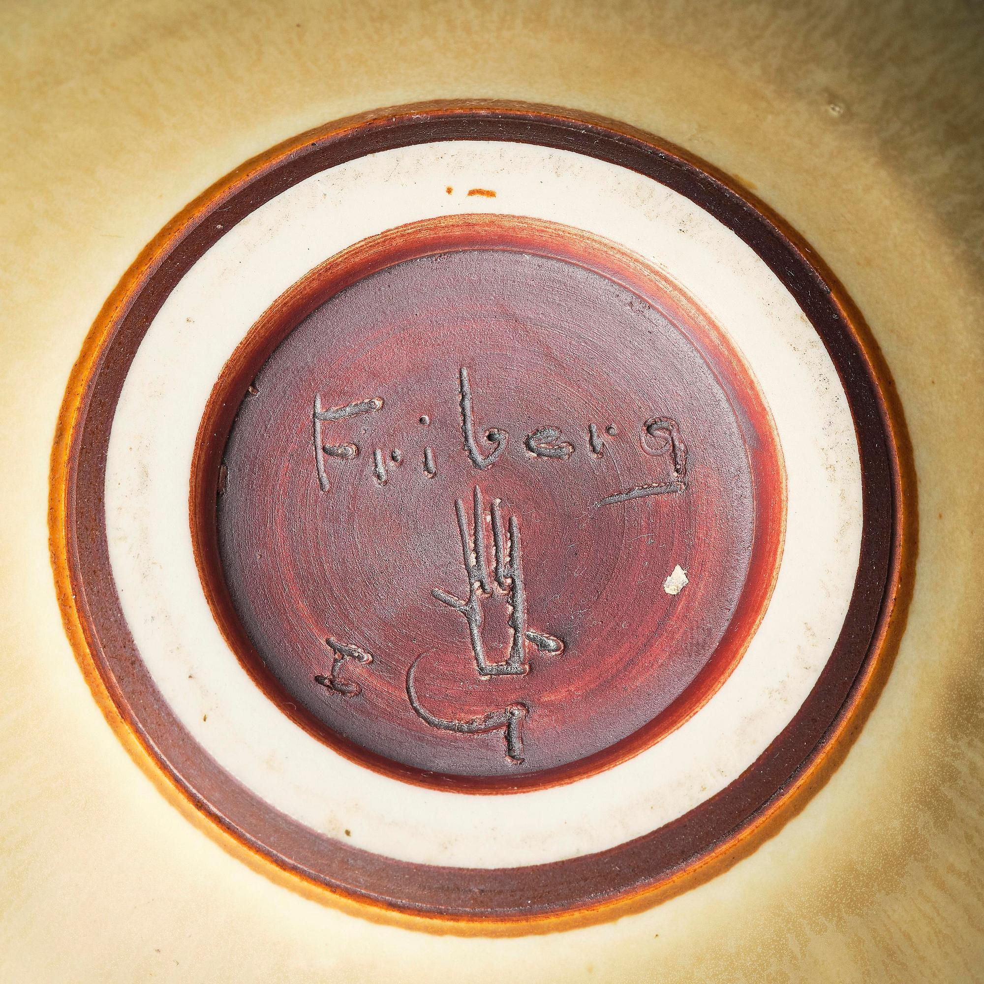 Berndt Friberg, vas, stengods, Gustavsbergs Studio 1967.