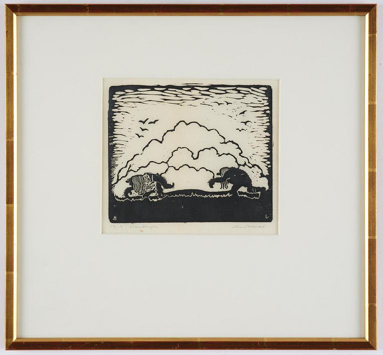 John Bauer, "Två Troll".