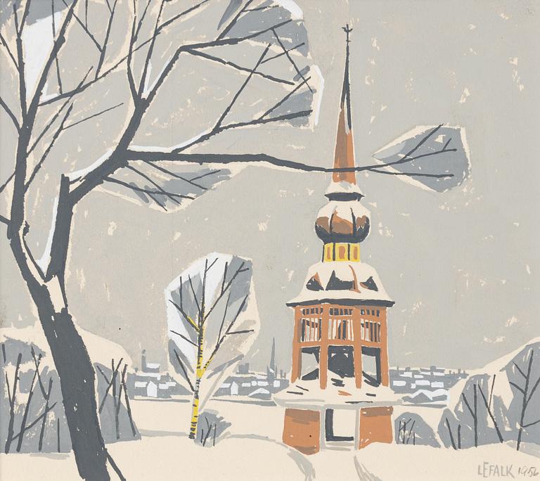 Lars Erik Falk, Stockholm motifs.