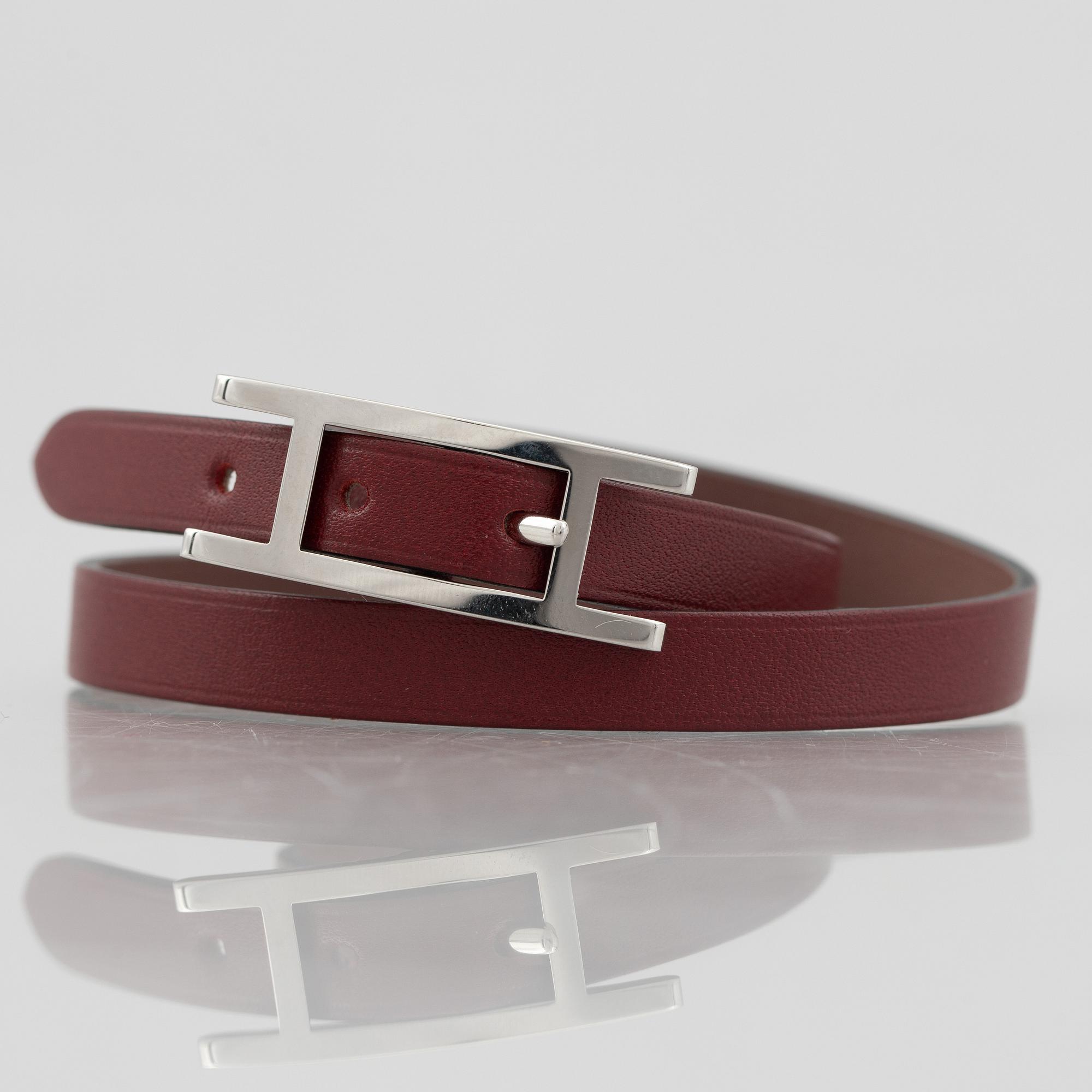 Hermès, armband "Behapi Double Tour".