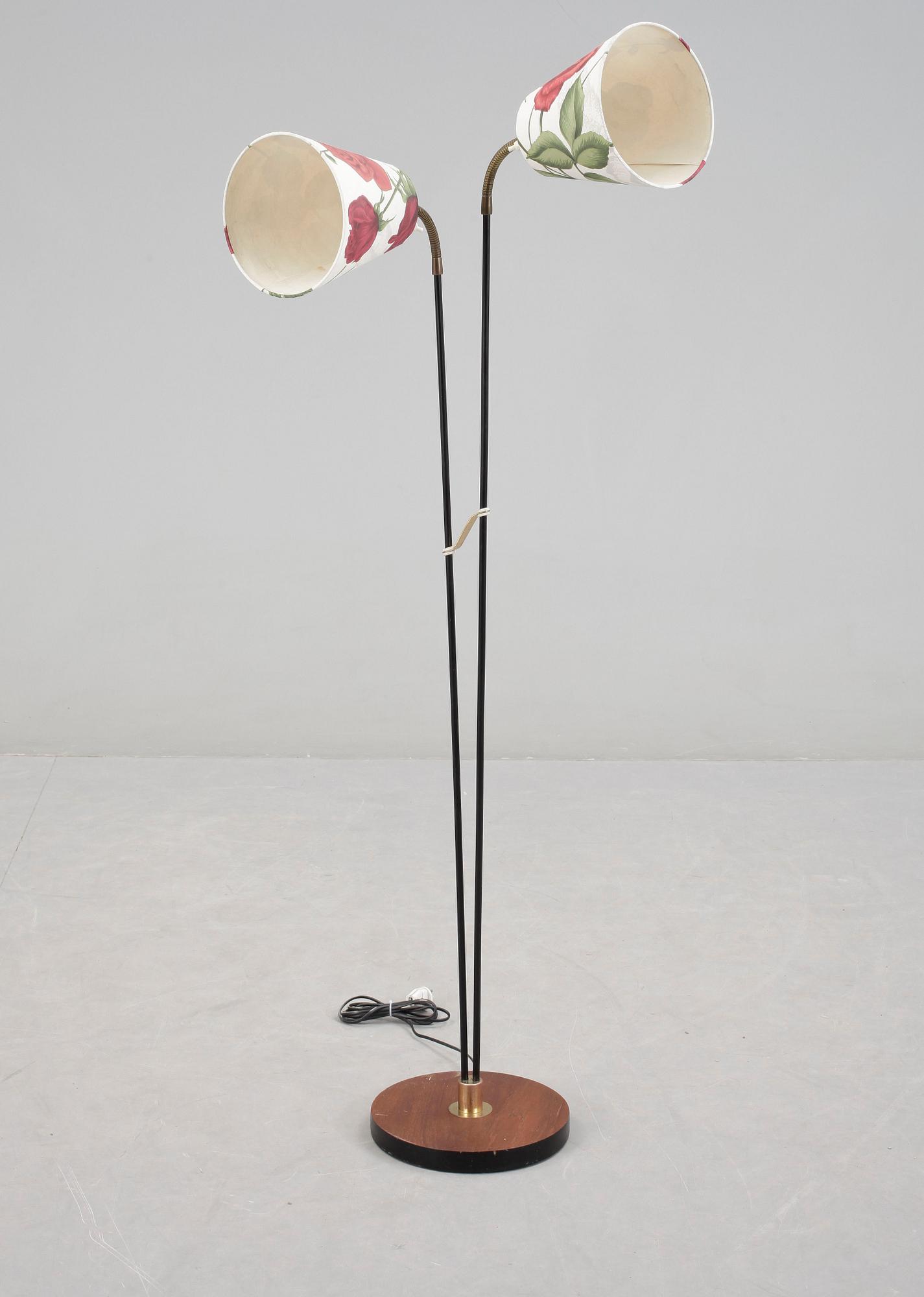 GOLVLAMPA, 1950-tal.